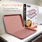 Nutrichef 2Pcs Set Of Rose Gold Cookie Sheet, PR NC2TRRG - alternate 2